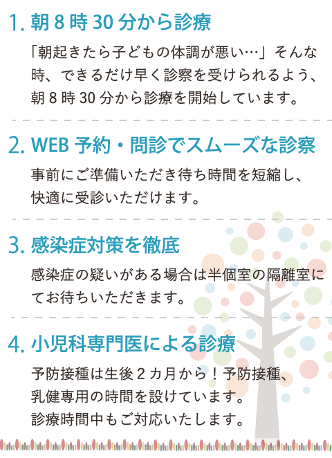 クリニックの特徴
